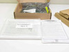 Emulex FC1020017-07B included accessories — original box, manual FC1050008-01 Rev. C in sleeve, and 'Read Me First' installation sheet