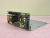 Fiber Channel PCB card Pc2A 94V-0 4299 angled top view showing four fiber connectors, LEDs, and green circuit board on metal mounting bracket