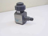 Cole-Parmer WU-33000-10 flow transmitter – front right view showing Cole-Parmer logo and threaded pipe fitting