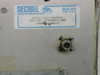 Decibel antenna rear label showing Dallas, Texas manufacturer information and N-female coaxial connector