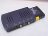 FutureTel Video Sphinx Pro purple external capture unit — front and side view showing S-Video, composite, and audio inputs