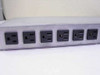 Compaq PDUC30a-1 PDU — close-up of 6 NEMA 5-15R AC outlets on front panel