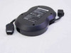 IBM 02K6719 ThinkPad Quick Battery Charger – reverse angled view showing IBM Quick Charger branding and cable routing