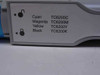 Media Sciences TC6200C toner cartridge label close-up showing Cyan TC6200C, Magenta TC6200M, Yellow TC6200Y, Black TC6200K model numbers