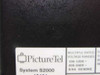 PictureTel System S2000 rating label — shows model name, multiple rated voltage ranges: 100-120V and 200-240V, 8/6A, 50/60Hz