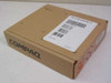 Compaq KMM KVM tiering cable 110936-B25 in original Compaq shipping box, front view with shipping label