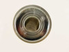 Underside hub area of US Digital Media M40101 CD-R disc showing clear non-printable hub and disc data layer