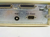 Sytek 2502 modem – rear panel angle showing Port 0 DB25, Reset, and D.C. Power 9-pin connector