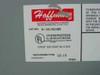 Hoffman A-1614CHQR enclosure label — showing catalog number, UL Listed mark, Cutout Box Issue K-828, Enclosure Type 12/13, manufactured by Hoffman Engineering Company, Anoka MN