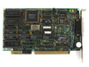 Danpex EN-2000T ISA NIC – top PCB view showing Winbond W89C901P chipset label, EN-2000T silkscreen, 20F001N IC, crystal oscillator, and FCC Class A compliance marking
