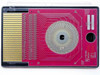 SV Probe C48-2 Rev A 888008 Motherboard Test Fixture – front face showing gold edge connector fingers and circular probe contact array on red PCB