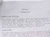 Section I introduction page showing Purpose and Function description of the 1001A1-M field hospital surgical scrub and utensil sink unit