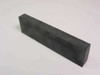 Pure Tech Inc Fe/Ta Cr alloy sputtering target — side profile view showing block thickness and length