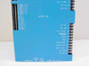 Anaheim Automation DPQ21SB1 – Axis #1 screw-terminal panel detail showing labeled connections for limit switches, inputs, outputs, motor phases, direction control, clock, mode select, and 0VDC; model label reads Made in U.S.A., Anaheim CA 92801