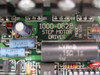 Applied Motion Products 1000-062B PCB close-up – '1000-062B Step Motor Driver Made in USA' silkscreen with LVR-5 15Ω 1% 5W resistor and 1.6KΩJ 2W resistors visible