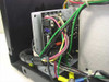 Interior view of HD-244.8-A showing secondary control board and wiring connections inside the chassis