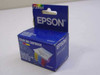 Epson S020097 Color Ink Cartridge in original blue retail box — front view showing 720dpi label and compatibility with Stylus Color 200 and Color 500