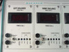 Advanced Imaging Robo4 close-up of LEFT BALANCE and RIGHT BALANCE sections – Voice Coil 1 and 5 – showing LED force readouts in lbs and channel controls