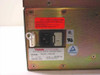 Trimm Industries DA50-2D41R rear label close-up showing model DA50-2D41R, 115V 6A 50/60Hz rating plate, serial number, UL and TÜV Rheinland certifications, and Trimm Industries North Hollywood / Nottingham England branding