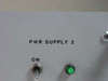 Scientific Atlanta 8761 LNA Power Supply – front panel closeup of PWR SUPPLY 2 section showing green indicator LED and ON toggle switch