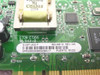 HP 5187-4317 Eton ET166 PCI modem card PCB label close-up showing part number, REV:NA, and Puerto Rico country of manufacture