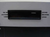 Varian VJW2731A5 – close-up of front panel channel display window with status labels: PIN INH, UNLOCKED, TUNING, LOCKING, UNLOCKING, LOCKED