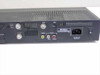 CLI SpectrumSaver rear panel full view — TV ANT CH3/CH4, TV OUT, DISH, LNB, composite video and stereo audio RCA outputs, IEC AC inlet, power switch, 90-260VAC 50-60Hz rating label