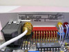 Scientific Atlanta 262180 Subcarrier Modulator — label detail showing Description: SUBCAR MODULATOR, Assembly Number: 262180, Serial Number: 7550/55, and LM3915N IC chip visible