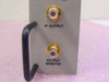 Scientific Atlanta 286426 — lower front panel showing IF Output and Output Monitor gold SMA connectors with extraction handle