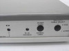 Extron RGB102E front panel right side showing Blue Enhance, Invert/Normal Video toggle, and MBC/ICWR EGA Cable Select switch
