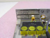 Scientific Atlanta 7550 Wideband Modulator label closeup showing model number 7550, part number 262224, and WIDE BAND MODULATOR designation