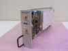 Scientific Atlanta 7550 Wideband Modulator 262224 plug-in module – three-quarter front view showing front panel and internal PCB