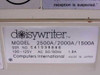 Computers International Daisy Writer Printer 2500A/2000A/1500A
