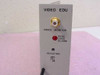 Scientific Atlanta 7550 Video EDU Module – close-up front panel showing VIDEO MONITOR BNC connector, Sync Loss Alarm indicator LED, and Deviation label