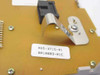 HP RG5-3715-01 control panel assembly – label closeup showing part number RG5-3715-01 and board code 80106B3-01E