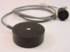 OAI Optical Associates P356 540nm UV exposure meter probe — round black puck body with integrated gray cable and multi-pin AMP connector