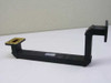 Neico Microwave 20481-1 WR62 offset waveguide assembly – left side view showing vertical port opening upward and horizontal arm