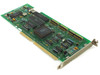 Western Digital WD1003-WAH 16-bit ISA MFM hard drive controller card — top component side, angled front-right view showing full PCB layout and ISA edge connector