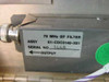 Fairchild SM220 internal 70 MHz BP Filter label showing Assy 01-CDC0140-X01, Serial No. 3468, and OUTPUT arrow