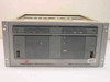 Fairchild SM220 Satellite Modem front panel view showing modem status indicators and rack mount ears