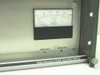 Scientific Atlanta 7500 Video Receiver — close-up of front panel right side showing analog C/N dB meter (0–25 dB scale) and Video Level / Audio Level indicators with Scientific-Atlanta branding