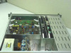 Scientific Atlanta 7500 Video Receiver — internal view with top cover removed showing main PCB assembly, power supply section, and internal card slots