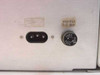 3dbm 70FMO rear panel — IEC AC power inlet (no cord), Slo-Blo 1/2 Amp fuse holder