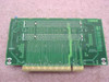 Compaq 252298-001 SFF PCI riser board solder-side / bottom view showing edge connector and PCB traces