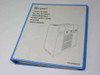 Liebert 74-0000622 Front-Access UPS Systems User Manual – blue 3-ring binder, front cover showing UPS system illustration
