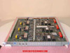 MultiTech MT1432MR Triple Modem Module Board front panel view installed in rack carrier, MultiTech logo visible on faceplate