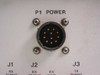 SSE Technologies ASAT-1214-1205 – panel detail showing P1 Power circular connector and J1, J2, J3 port labels at 70 MHz