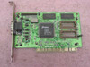 Union Trident TGUI9400-3 PCI video card PCB showing Trident GPU chip and VGA output connector