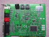 Creative Labs CT5803 PCB close-up showing CE mark, FCC compliance label, and Creative ES1373 chip