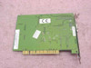 Diamond Stealth 64 DRAM PCI video card reverse PCB side showing CE mark and PCI edge connector